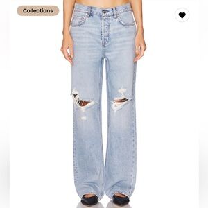 GRLFRND Bella low rise boyfriend jeans